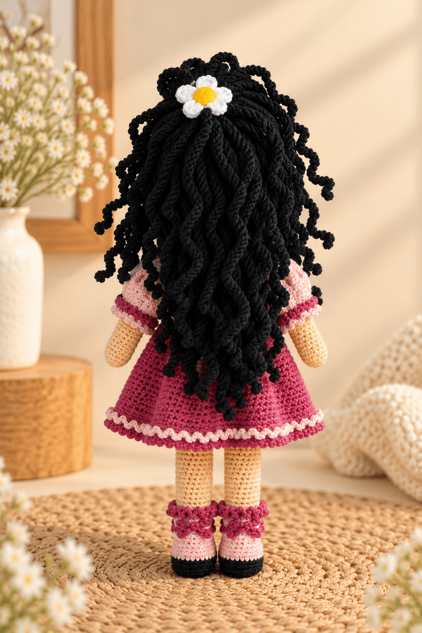 Handmade Decorative Doll for Kids, Home Decor and Gifting view 3