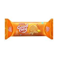 Britannia Good Day Cashew Cookies - Crunchy, Zero Trans Fat, Ready To Eat, 52.5 G