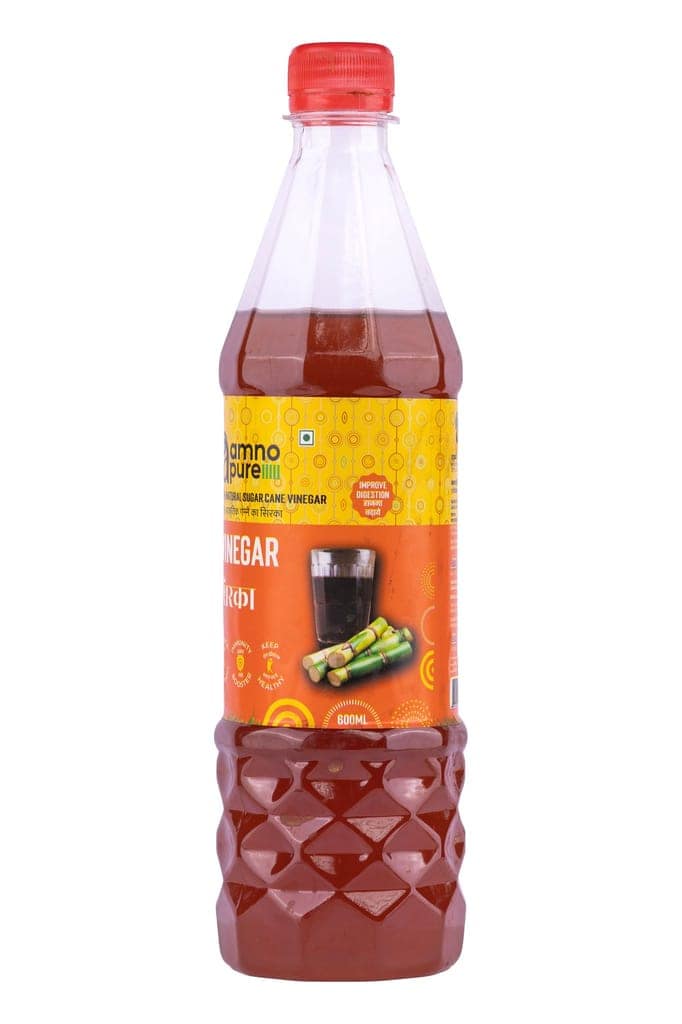Amno Pure Vinegar Natural Sugar Cane-600ML Bottle view 2
