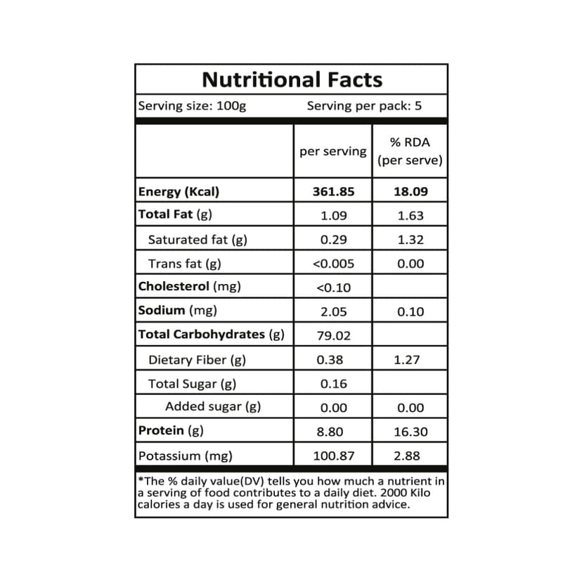 Organic Rice Flour 500g view 4