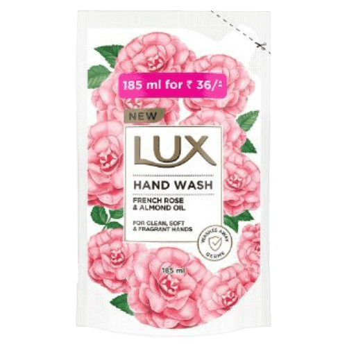 Lux Hand Wash Rose 185ml