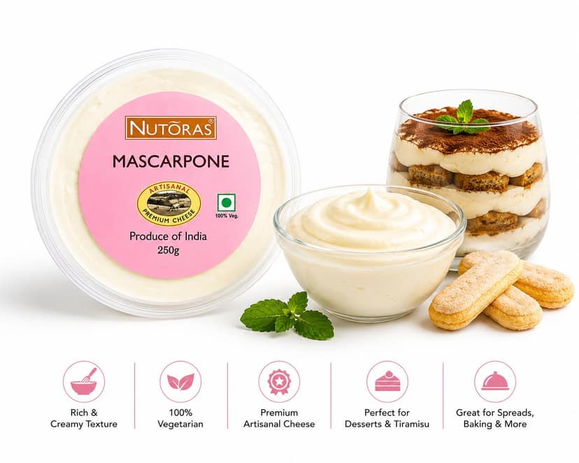 Nutoras Mascarpone 250G view 2