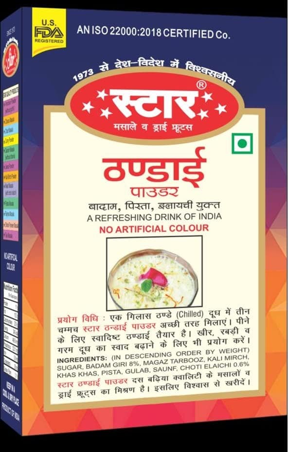 Star Spices Thandai Powder, 250 gm view 2
