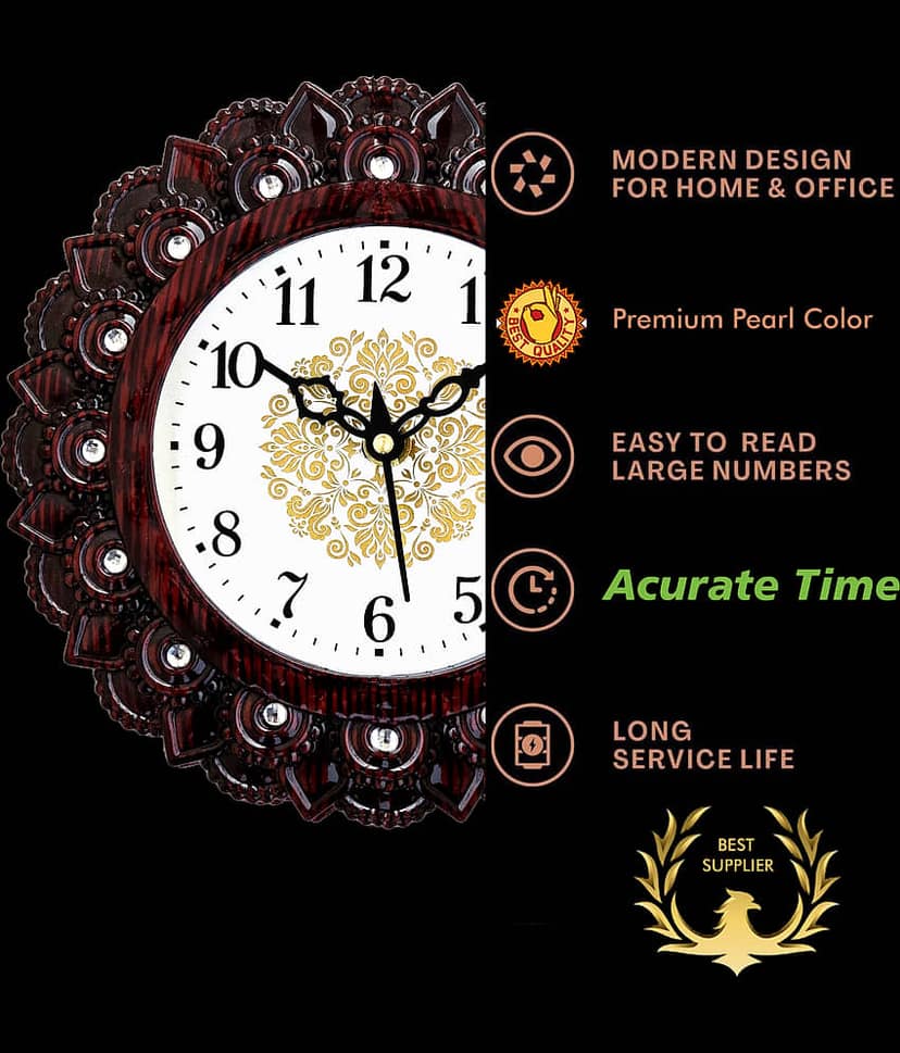 GrabBasket Circular Analog Wall Clock view 2