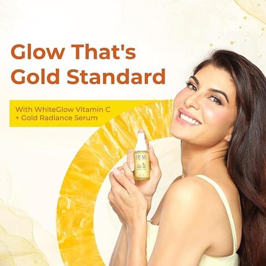 Lotus Herbals WhiteGlow Vitamin C and Gold Radiance Face Serum, 30ml view 2