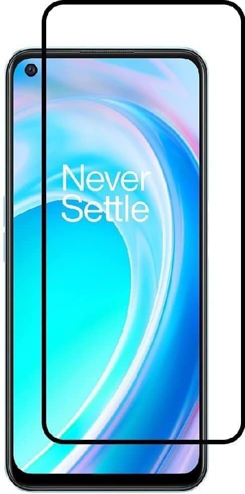PLUGTECH Advanced Tempered Glass With Anti-Explosion 9H Hardness Edge-To-Edge Coverage Screen Guard for ONE PLUS NORD CE2LITE