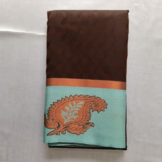 Poonthamil Silk Cotton Saree with Blouse