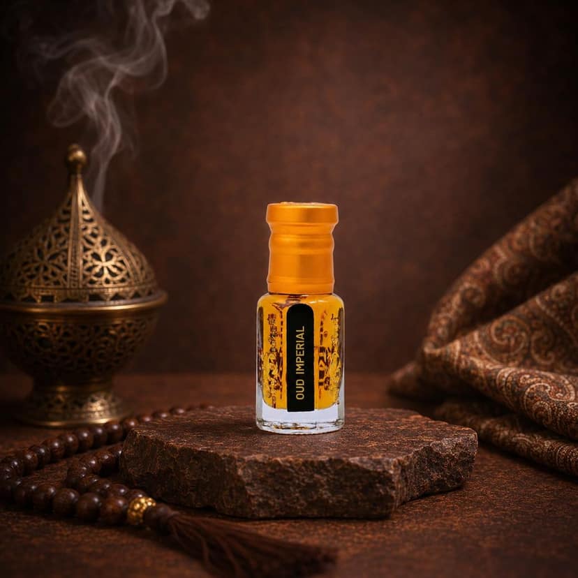 alNaqi Fragrances Oud Imperial Attar 12ml - Luxury Concentrated Arabic Oud Perfume, No Alcohol, Best Imperial Oudh Oil, Original Royal Parfum view 4