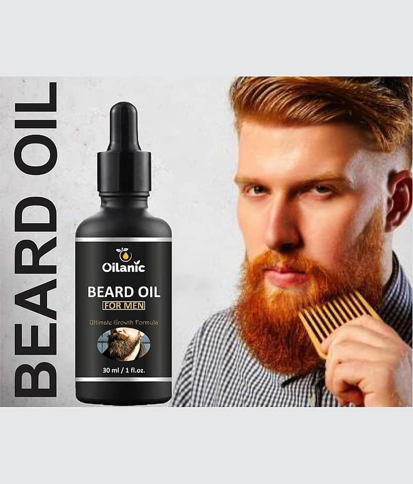 Oilanic - 60mL Growth Increasing Beard Oil (Pack of 2) view 2
