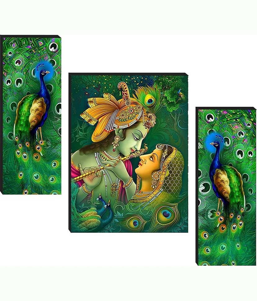 SNDArt Wood Green Single Photo Frame No. of Pieces- 1