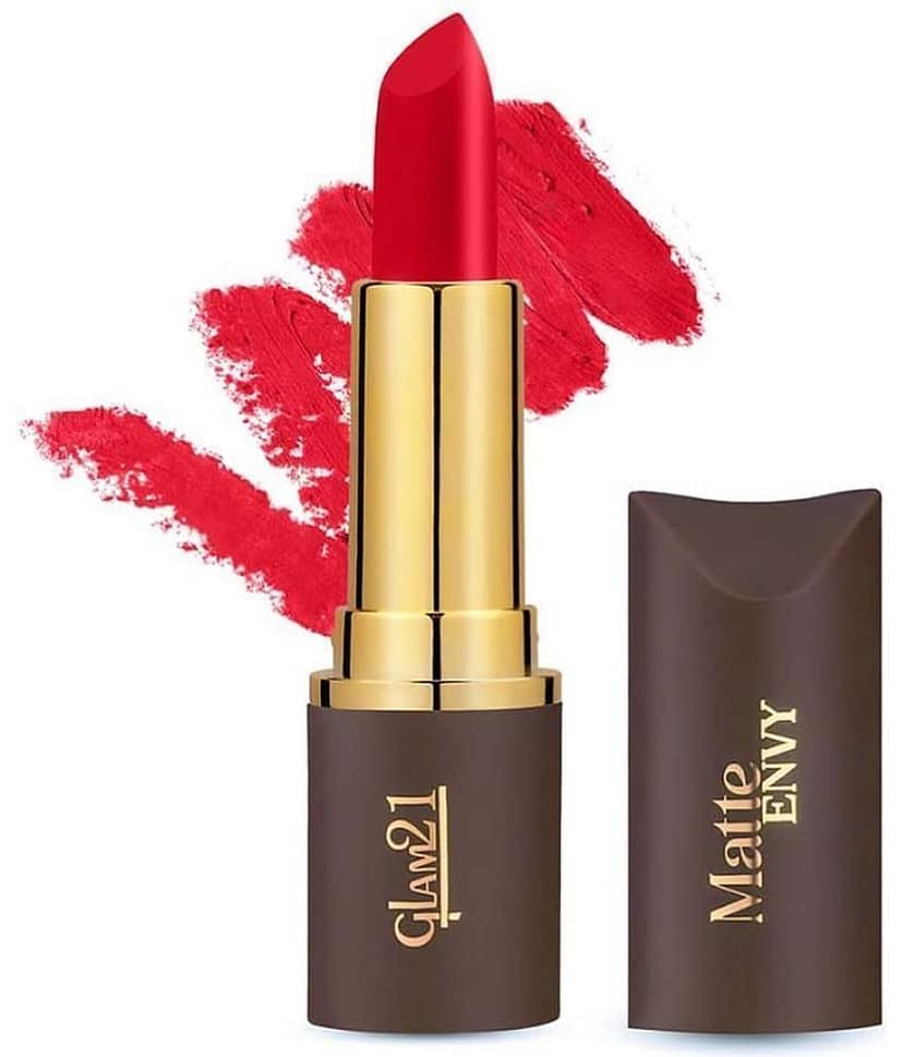 Glam21 Matte Envy Lipstick Intense Colour Creamy Texture Lightweight Lipstick 3.5gm Misty Maroon-11 view 2