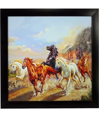 Indianara - Animal Painting With Frame