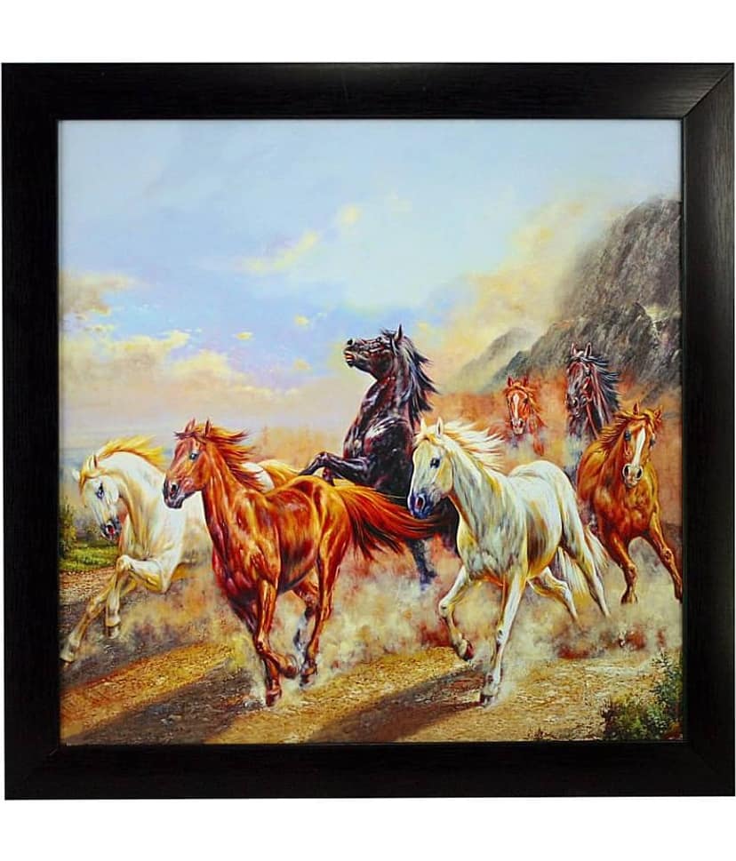 Indianara - Animal Painting With Frame