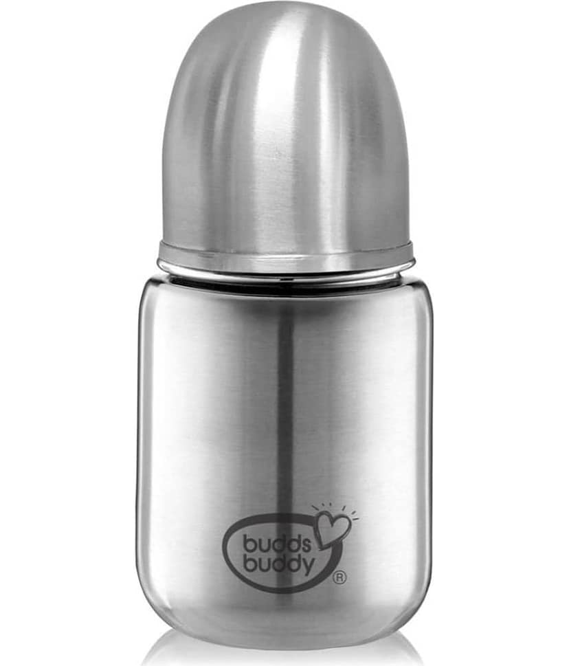Buddsbuddy - Grey 200 ml Feeding Bottle (Pack of 1) view 2