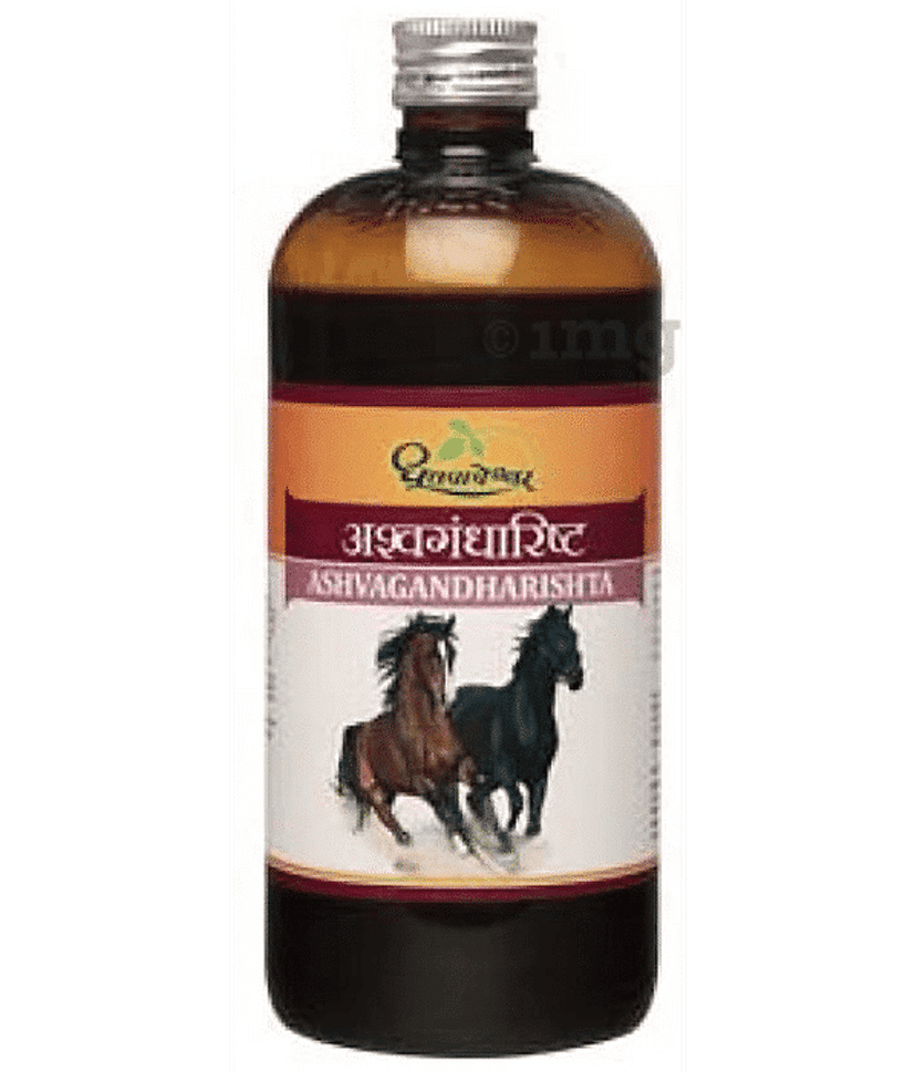 DHOOTAPAPEHSWAR ASHVAGANDHARISHTA 450 ML PACK OF 2 view 2