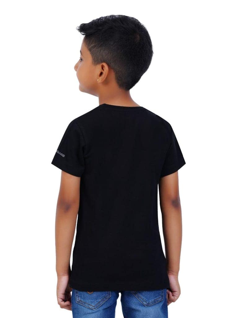 AIR GARB Boys Round Neck Printed Cotton T-shirt for 2-3 Years - Pack of 2 (K23-CB-TBL) Multicolour view 6