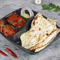 Butter Naan (2 Nos) + Mutton Rogan Josh (2 Pcs)