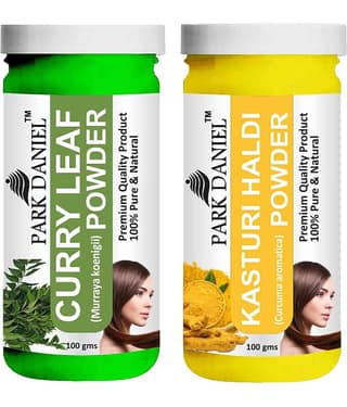 Park Daniel Curry Leaf & Kasturi Haldi Hair Mask 200 g Pack of 2