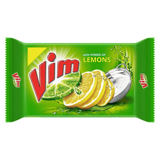 Vim Dishwash Bar - Lemon, 125 G