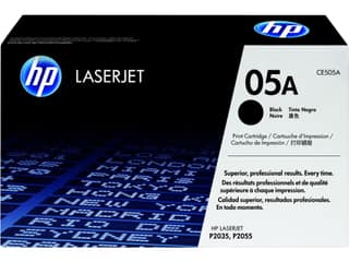 HP 05A Black Original LaserJet Toner Cartridge (CE505A) for HP LaserJet , P2055d, P2055dn P2035, P2035n, P2055Printers