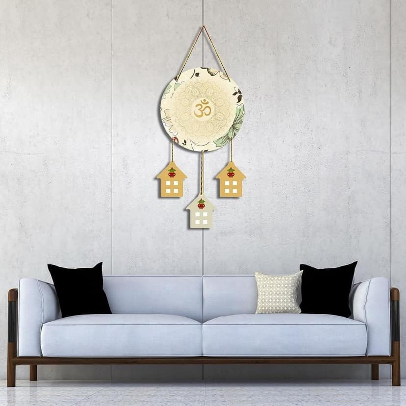 Charmor Om Printed Decorative Wall Hanger for Home | Office | Living Room | Gifts | Bedroom | Door Hanging | Modern Wall Art | Door Hanging (WH3605) view 2