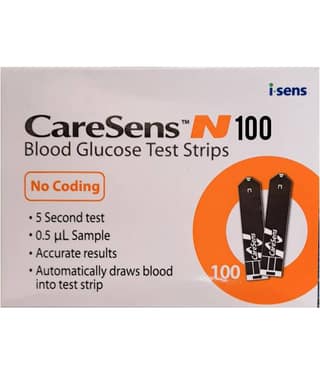 Caresens N 100 Strips