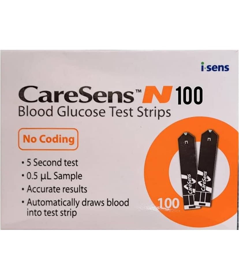 Caresens N 100 Strips