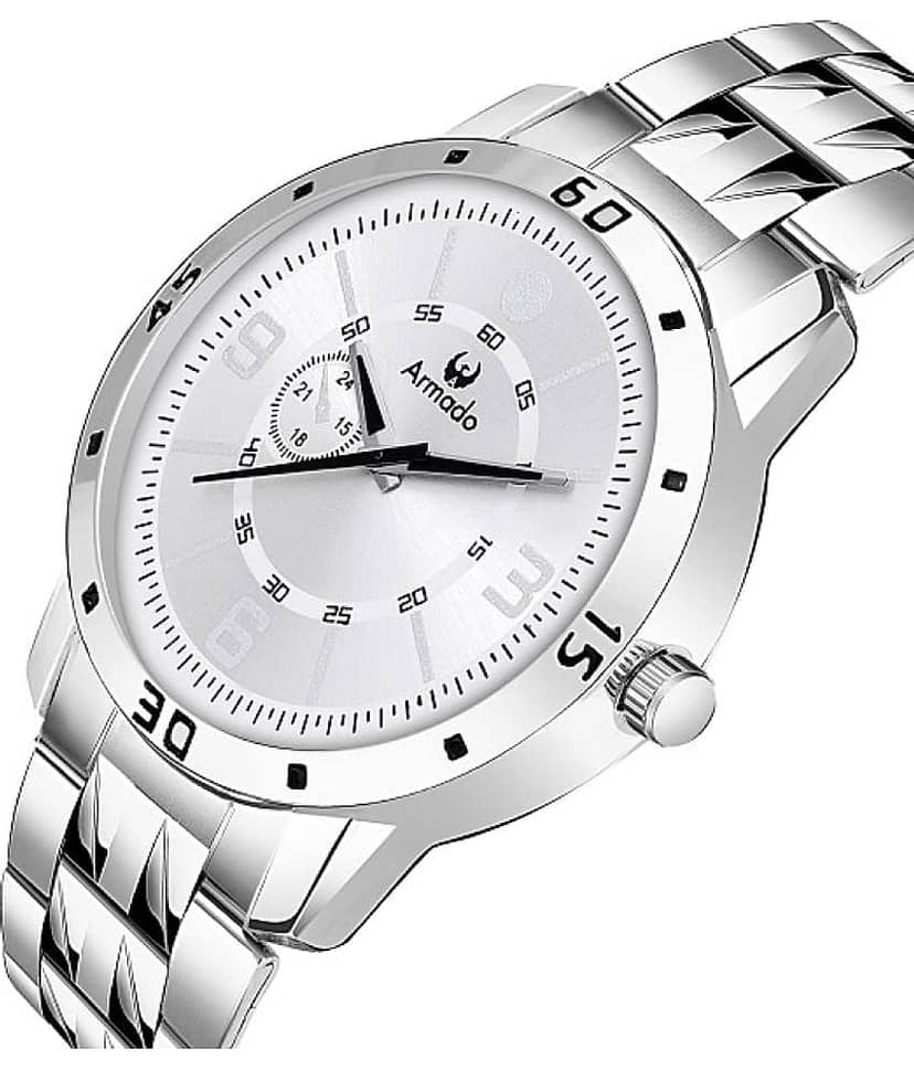 Armado 2510-SILVER Stainless Steel Analog Men's Watch view 2
