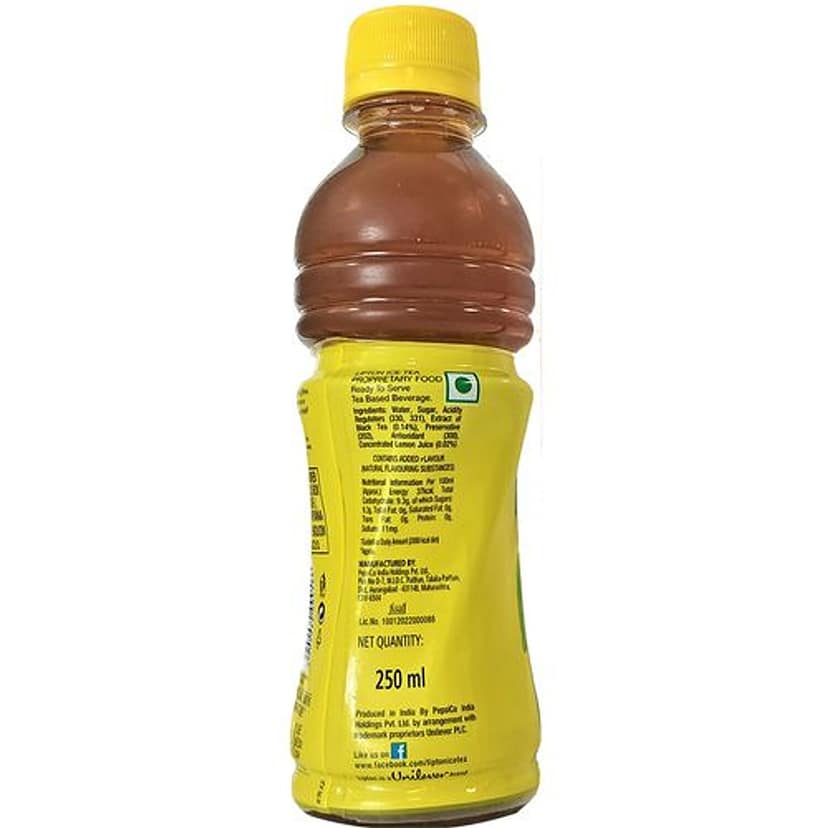 Lipton Ice Tea Lemon Flavoured, 250 Ml Bottle view 2