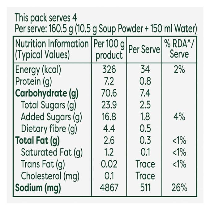 Knorr Classic Vegetable Soup - Sweet Corn, 42G view 2