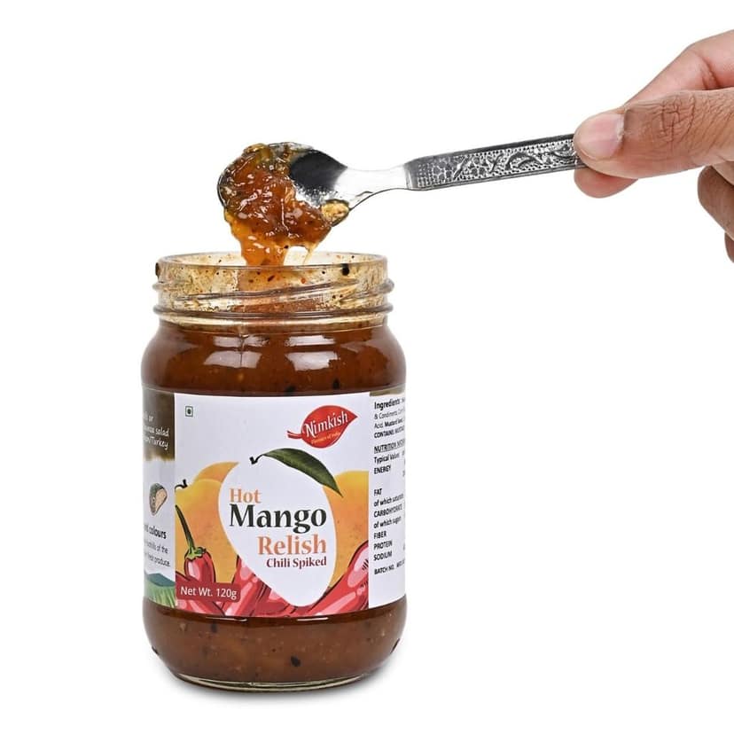 Nimkish Chutney Combo Pack of 3 | Plum, Hot Mango & Chilli Garlic | Sweet, Spicy & Tangy Himalayan Condiments view 2