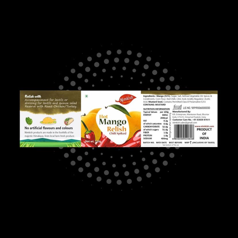 Nimkish Chutney Combo Pack of 3 | Plum, Hot Mango & Chilli Garlic | Sweet, Spicy & Tangy Himalayan Condiments view 7