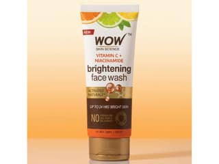 WOW Skin Science Vitamin C & Niacinamide Brightening Face Wash Brighter, Even-Toned - 150ml