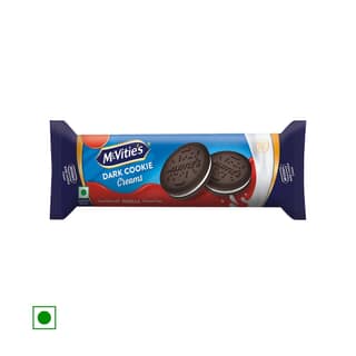 McVitie's Dark Cookie Cream Biscuits