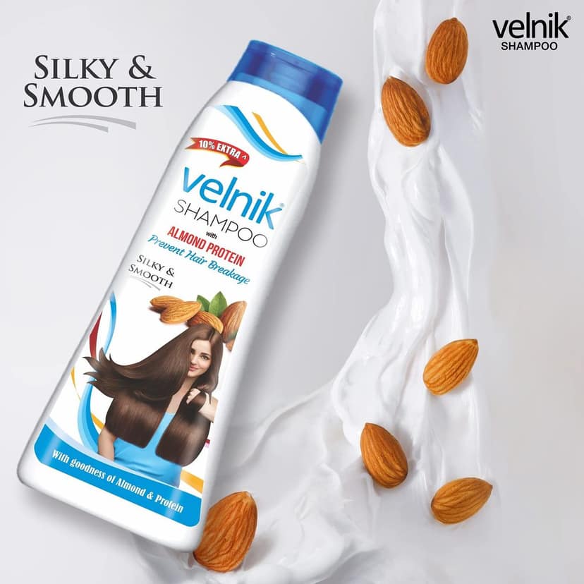 Elois Smooth and Straightening Hair Serum for Women & Men 100 ml buy 1 & get 88 ml Velnik Shampoo free view 5