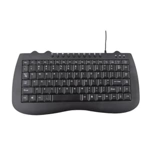 Wired AD-511 Mini Multimedia Keyboard, Compact & Efficient for Laptop & CPU (Black)