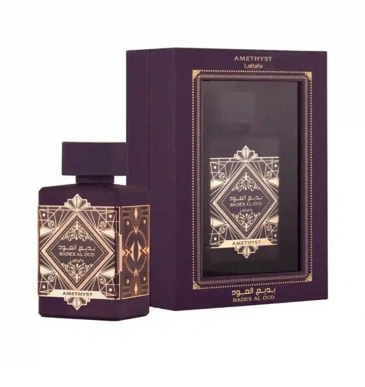 Lattafa Badee Al Oud Amethyst Eau De Parfum | Unisex | 100ml Long-Lasting Luxury Fragrance view 4