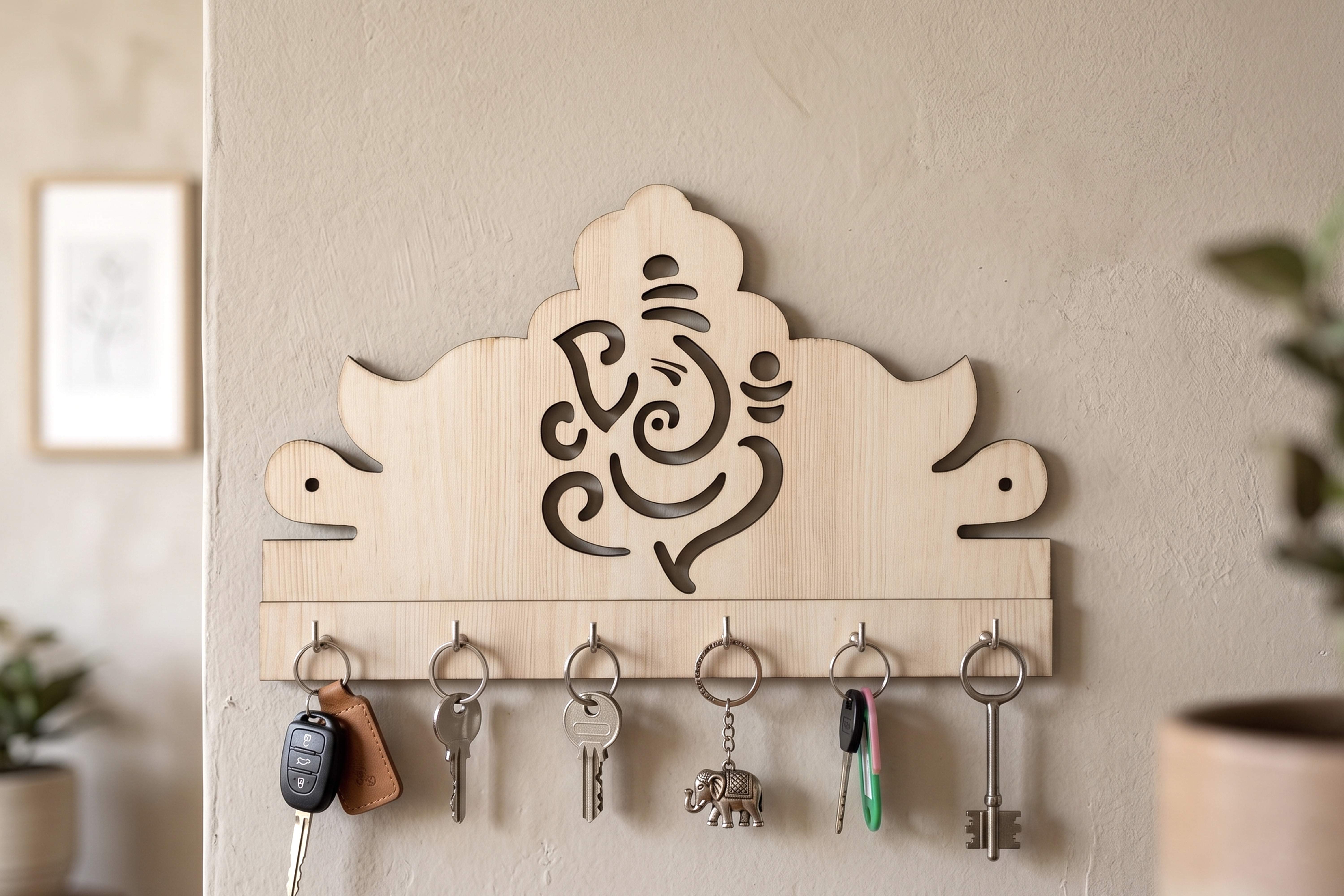 Lord Ganesha (Ganpati) Decorative Key Holder