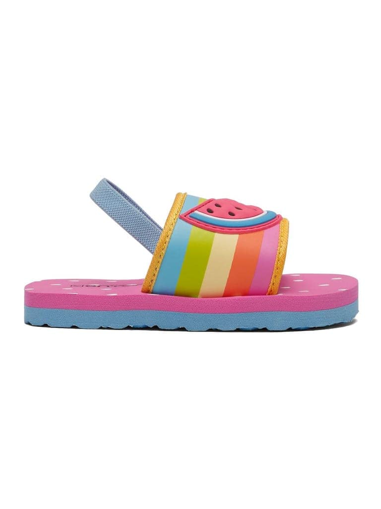 Premium Watermelon Artistic Sliders - Pink (Girls) view 4