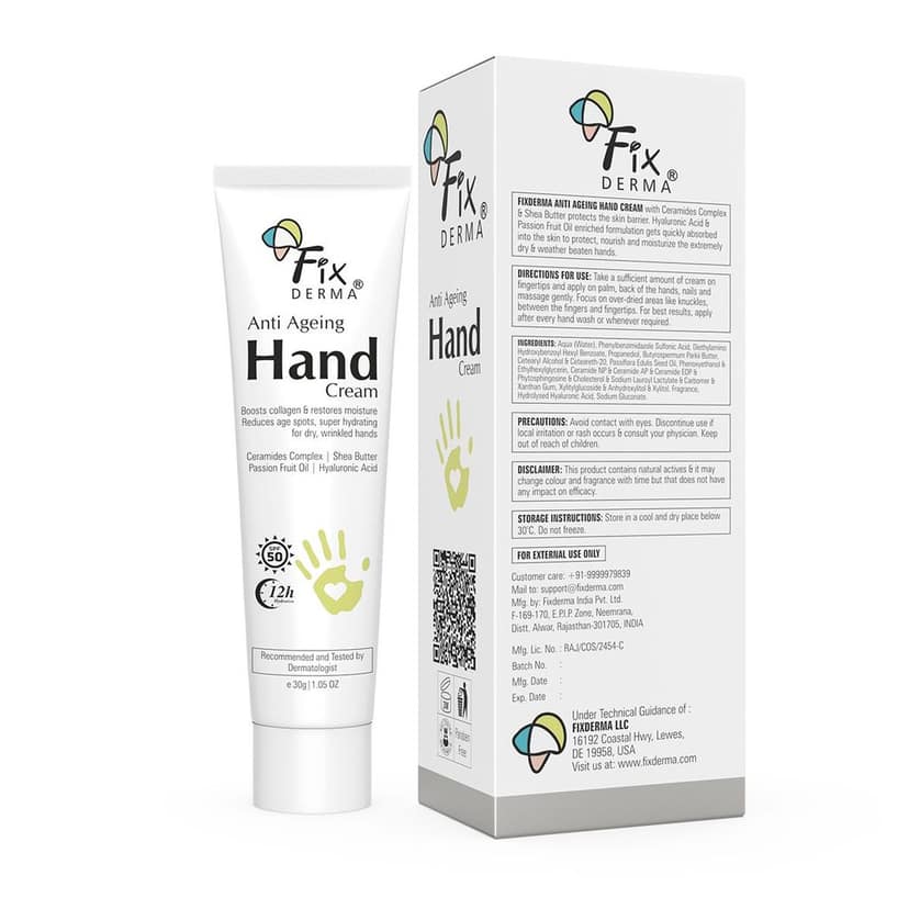 Fixderma Anti Ageing Hand Cream view 8