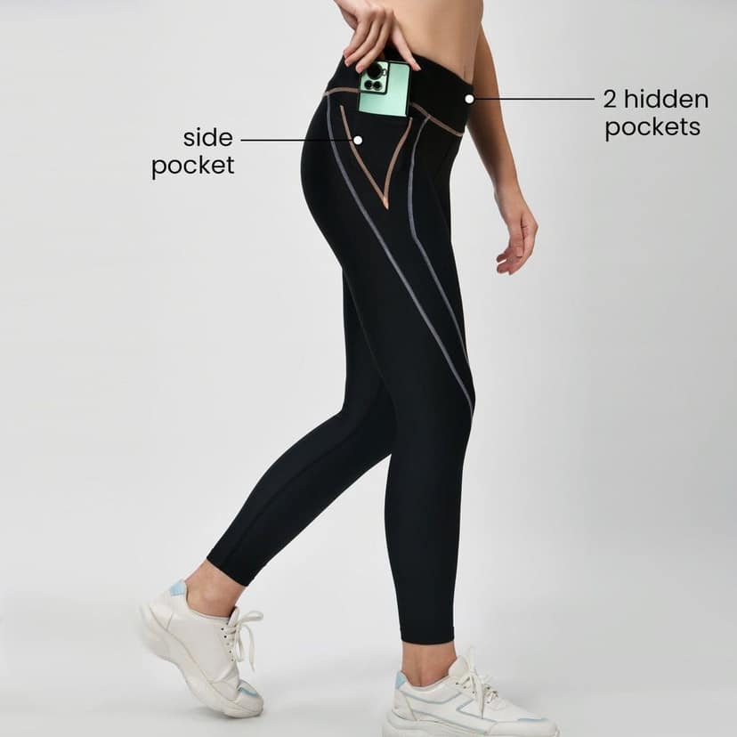 Extreme Uplift Leggings - Twilight Black ( 7/8 ) view 2