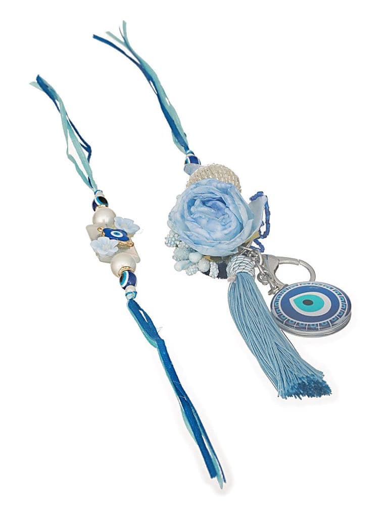 Blue Evil pair Rakhi view 4