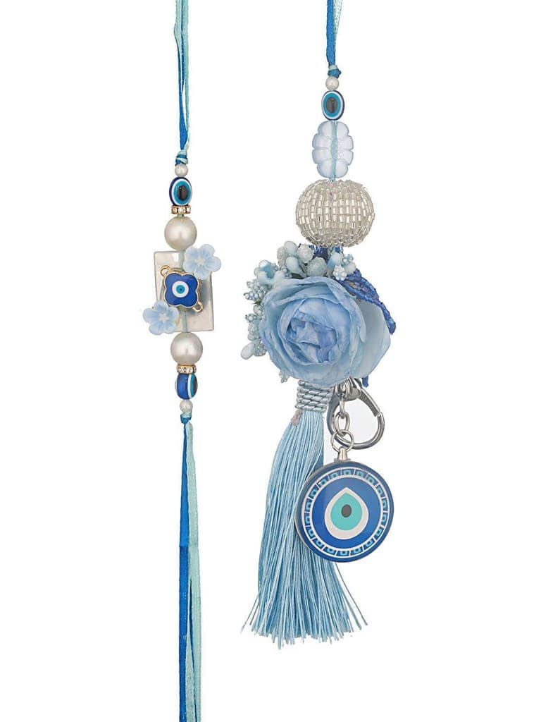 Blue Evil pair Rakhi view 5