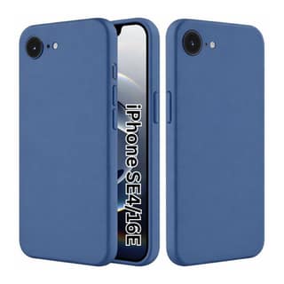 V3Deals Silicone Back Cover Compatible for iPhone SE4/16E, Scratch-Resistant, Anti-Fingerprint, Raised Screen Edge Protection 1.2mm