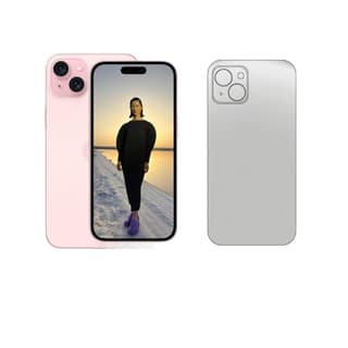SKINOVITA Compatible For Apple iPhone Unbreakable Transparent Hydrogel Membrane, Back Screen Guard Protector (Scratchproof/Self Healing)(Matte)