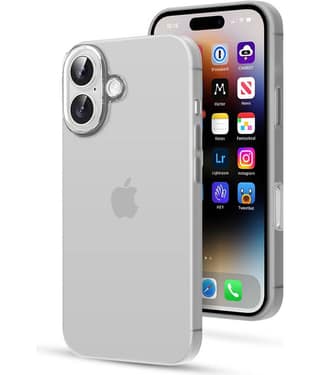 BIG WINGS Shock Proof Case Compatible For Polycarbonate Apple iPhone 16 ( Pack of 1 )