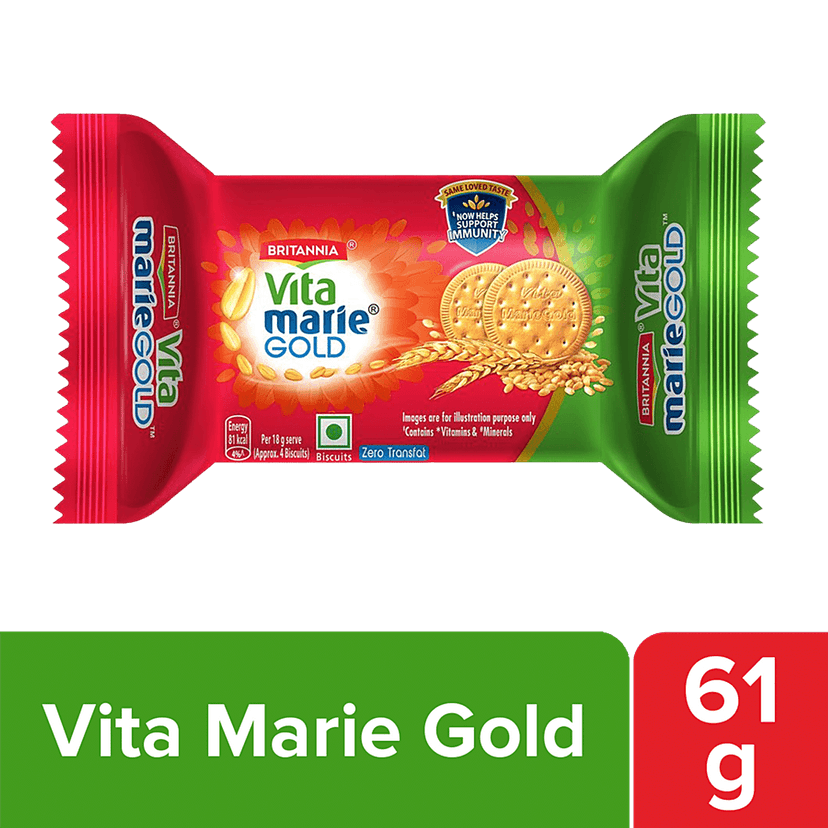 Britannia Vita Marie Gold Biscuits, 61 G