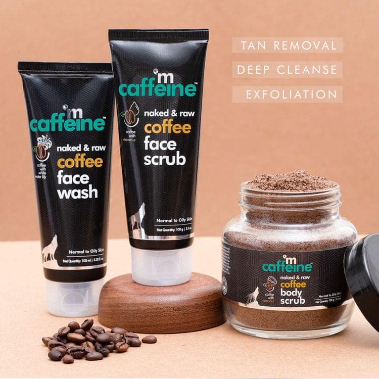 MCaffeine Complete Coffee Skin Care Combo (300g) view 7