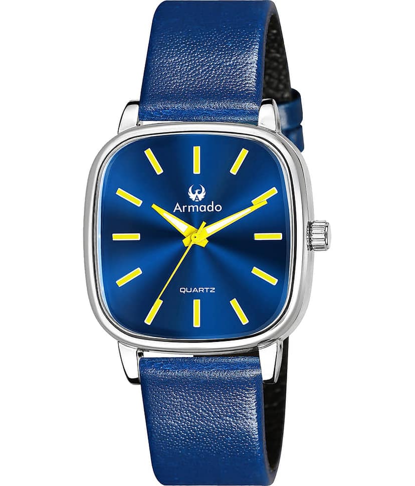 Armado Brown Leather Analog Men's Watch view 2