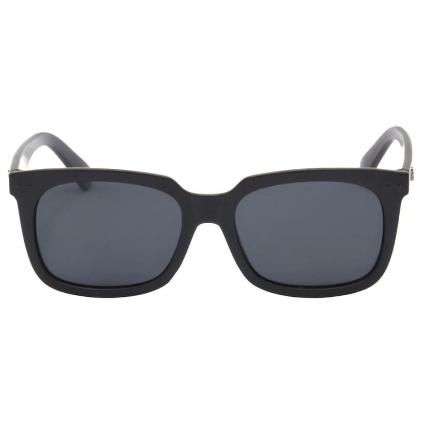 Hrinkar Black Rectangular Sunglasses Brands Black Frame Polarized Goggles for Men & Women - HRS506-BK-BK-P view 2